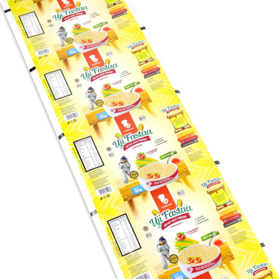 Customized Recycled Food Grade Laminated Roll Film Plastic Small Soft Packaging Film Roll