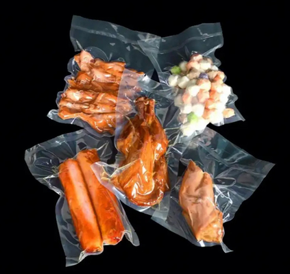 Vacuum Plastic Packaging Bag Seal Food Grade Nylon Pouch Transparent Plastic Vacuum Bag