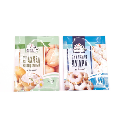 Manufacturer Wholesale Custom Printed Pouch High-Quality Three-Side Seal Bag Snacks Packaging Bag For Snack Candy Sugar