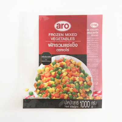 For Food Packaging Three Side Sealed Bag Frozen Vegetable Fruit Packing Bags Vacuum Plastic Customized Custom Sandwich Bags