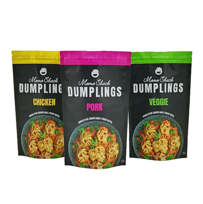 Food Grade Customized Printing Stand Up Pouch Resealable Zip Lock Tea Coffee Candy Snack Food Packaging Bags