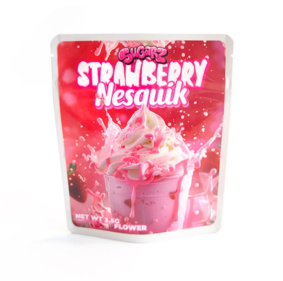 Smell Proof Back Printed Sticker Plastic Packing Pouch 400mg 600mg 1000mg 1lb Mylar Bag Custom Printed Edibles Packaging Bag