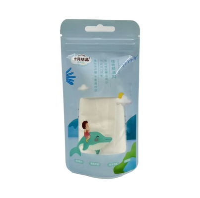 Thickened Sealed Bag Custom Size Plant Essential Oil Buckle Zipper Bag Tear Easy Tear Stand Alone Bag