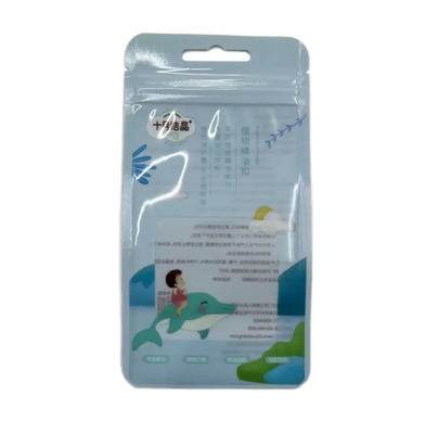 Thickened Sealed Bag Custom Size Plant Essential Oil Buckle Zipper Bag Tear Easy Tear Stand Alone Bag