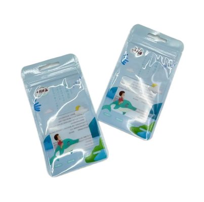 Thickened Sealed Bag Custom Size Plant Essential Oil Buckle Zipper Bag Tear Easy Tear Stand Alone Bag