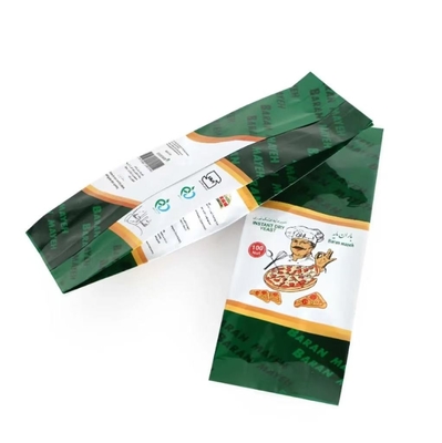 Custom Printed Matte Side Gusset Aluminum Foil Mylar Bag Yeast Food Packaging Plastic Bags