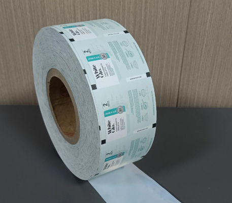 Laminated Custom Printed Food Grade Aluminum Foil Easy Tear Roll Film Food Packaging