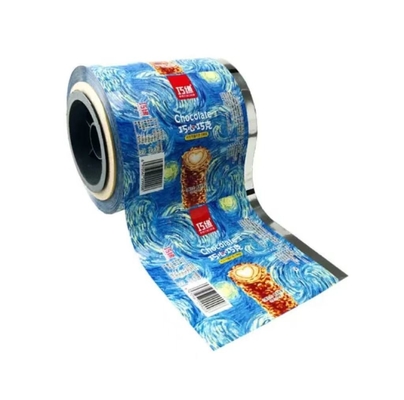 Custom Order Food Grade Chips Packaging Film Rolls PET Plastic Bag Roll Mylar Aluminium Packaging Foil Film Roll