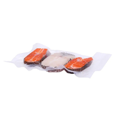 Factory Price Clear And Black Embossed Plastic Individual Vacuum Sealer Bag For Food
