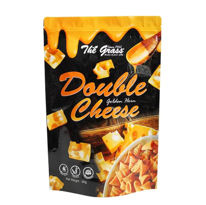 Custom Printing Heat Sealable Corn Snack Packaging Bag Plastic Laminate AL Food Packaging Stand Up Pouch