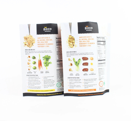Customized Recyclable Biodegradable Food Packaging Smell Proof Bag Sealed Zipper Stand-Up Mylar Pouch Bags