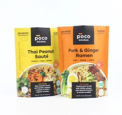 Customized Recyclable Biodegradable Food Packaging Smell Proof Bag Sealed Zipper Stand-Up Mylar Pouch Bags
