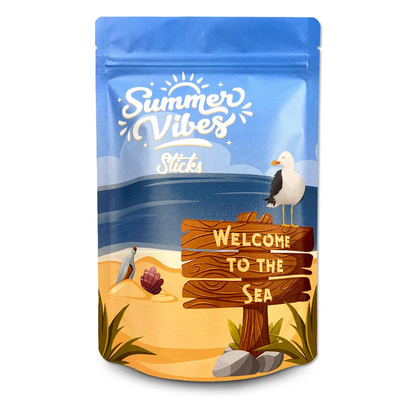 Printing Plastic Bag Manufacturer Full Printing Stand Up Zip Lock Pouch Mylar Packaging Bag