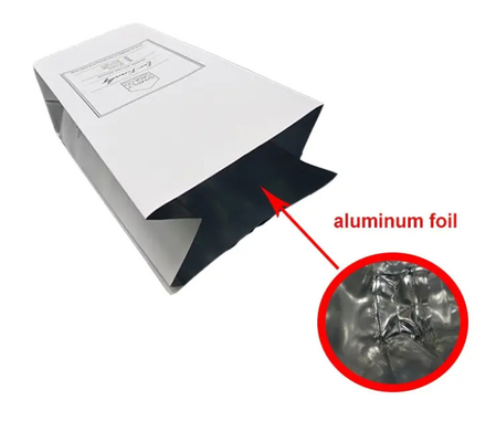 Custom Printed Aluminum Foil Reusable Zipper One Way Valve Sustainable Side Gusset Coffee Tea Food Plastic Packaging Bags