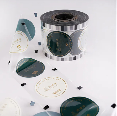 Custom Disposable Bubble Tea Cup Sealing Film High Quality Custom Sealing Film For Milk Tea Cup