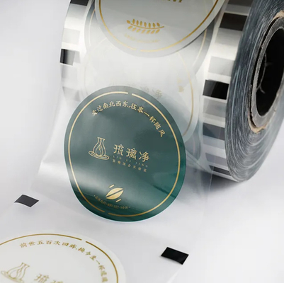 Custom Disposable Bubble Tea Cup Sealing Film High Quality Custom Sealing Film For Milk Tea Cup