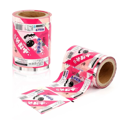Custom Order Available Packaging Film Rolls For Food Packaging With Custom Logo And Unique Image