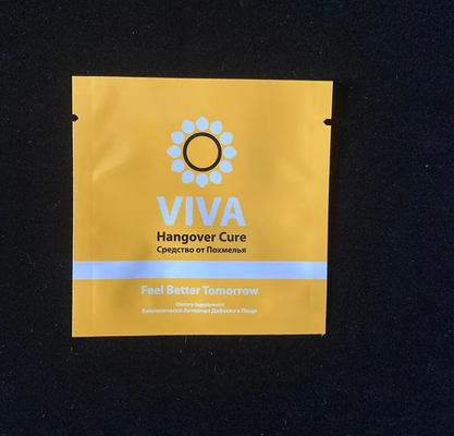 Polysmarts Recyclable 3 Side Seal Heat Seal Bag Reclosable Aluminum Foil 3 Side Seal Bag With Customized Design