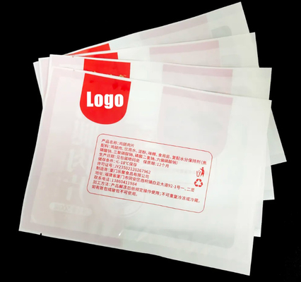 Custom Printed Logo Meat PE Nylon Tear Notch Clear Heat Seal Packaging Bags Food Grade Vacuum Seal Bags