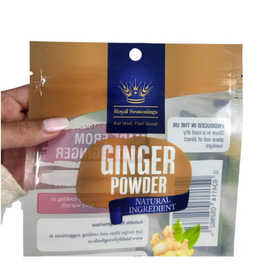 Custom Printed Sachet Laminated 3 Side Seal Plastic Bags Spice Seasoning Sachet Edible Packaging Ziplock Mylar Bag