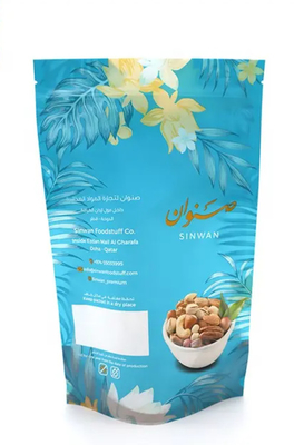 Custom Plastic Bags Food Packaging Bag Plastic Aluminum Foil Mylar Zipper Ziplock Bag Stand Up Pouch Doypack For Nuts Snack