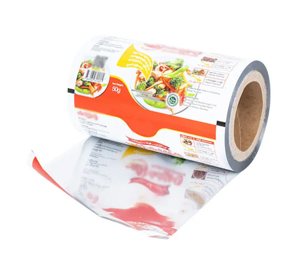 Custom Print Automatic Packing Film Aluminium Foil Printing Chicken Powder Seasoning Snacks Chips Food Packaging Roll Film