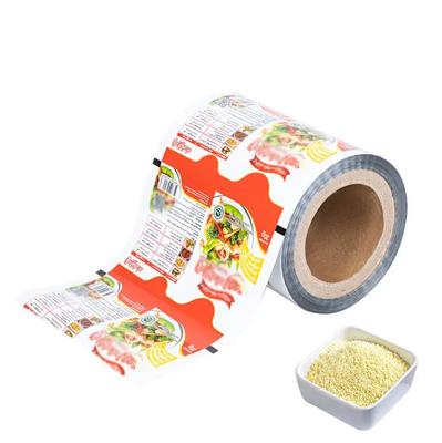 Custom Print Automatic Packing Film Aluminium Foil Printing Chicken Powder Seasoning Snacks Chips Food Packaging Roll Film