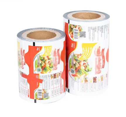 Custom Print Automatic Packing Film Aluminium Foil Printing Chicken Powder Seasoning Snacks Chips Food Packaging Roll Film
