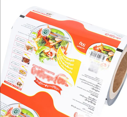 Custom Print Automatic Packing Film Aluminium Foil Printing Chicken Powder Seasoning Snacks Chips Food Packaging Roll Film