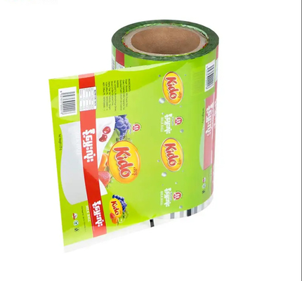 Customized Food Packaging Plastic Film Roll Nachos Pita Chips Food Flexible Packaging Film Roll Automatic Laminated Plastic Film