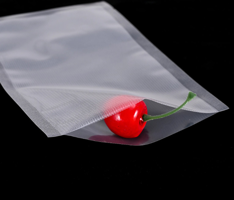 Wholesale 3 Side Sealed Vacuum Packing Bag Factory Price Food Grade Nylon Retort Pouch For Frozen Food With Tear Notch