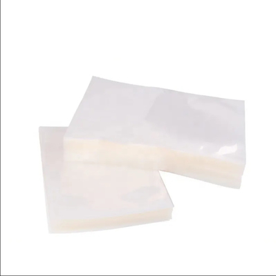 In Stock And Custom Clear Transparent Nylon PE Laminated Plastic Food Storage Packaging Chamber Vacuum Sealer Bags