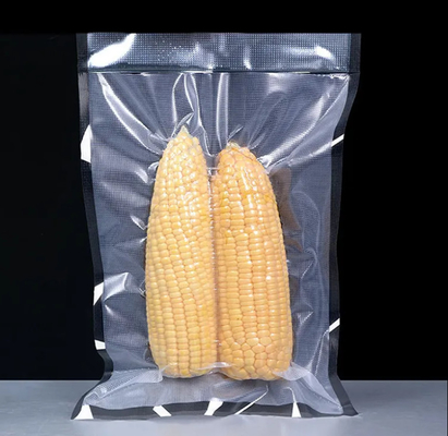 China Supplier Wholesale Vacuum Seal Bag Textured Embossed Black Transparent Food Packaging Vacuum Sealer Bags