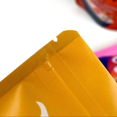 Reusable Sealed Plastic Zipper Bag Biscuit Snack Food Stand-Up Pouch Moisture-Proof Sealed Packaging Bag