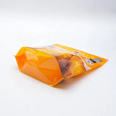 Custom Frozen Standing Up Pouch Recyclable Roast Fried Food Packaging Bags With Zipper