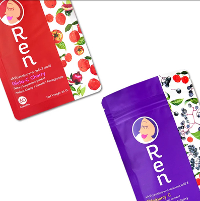 Custom Printed Empty Drink Powder Food Grade Packaging Pouches Stand Up Coffee Bags With Zipper