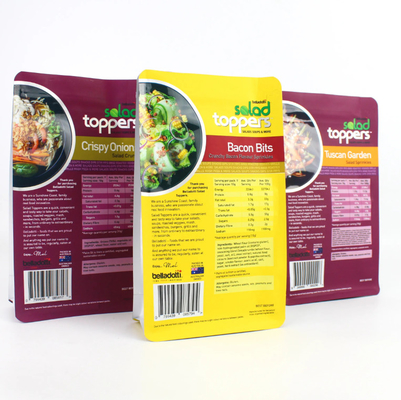 Custom Printed Single Serve Large Coffee Bags Packaging For Open Bags Coffee Foil Four Side Seal Bag No Zipper