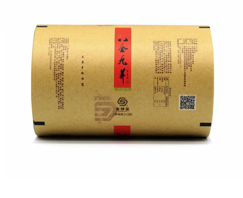Customized Kraft Paper Packaging And Plastic Film Roll For Tea Biscuits, Food Fries - Biodegradable And Food Grade