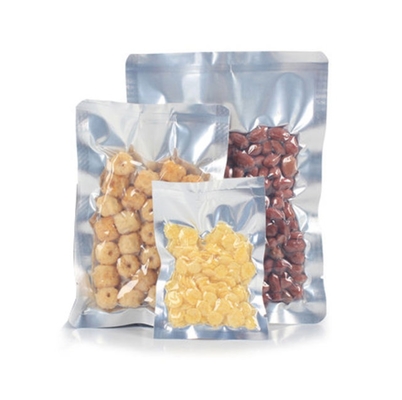 Customized Food Grade Plastic, Pure Aluminum, Transparent 3-Side Sealed Vacuum Bag, Steaming Bag, Food Storage Packaging