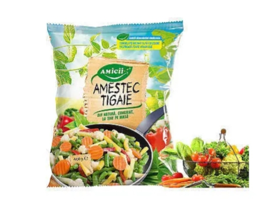 Customized Packaging Bags For Frozen Food Packaging, Food Grade Three Sided Heat Sealed Vacuum Storage Bags For Frozen Food And Vegetables