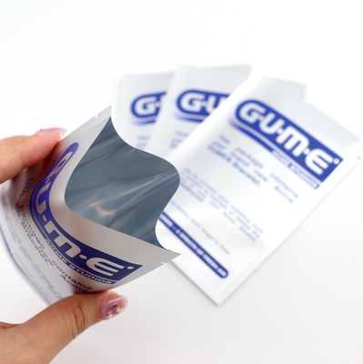 Customized Printing Sample Small Bag, Heat Sealed Polyester Film, 3-Side Sealed Bag, Empty Cosmetic Small Bag Packaging
