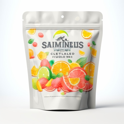 Laminated Material Eco-Friendly Gummy Bag Upright Bag Packaging 100% Recyclable High-Quality Moisture-Proof