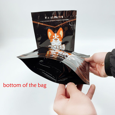 Wholesale Custom Zip Lock Bag Aluminum Foil Pouch Stand Up Pouch With Zipper Food Packaging Bag Zip Top Food Packaging Pouch