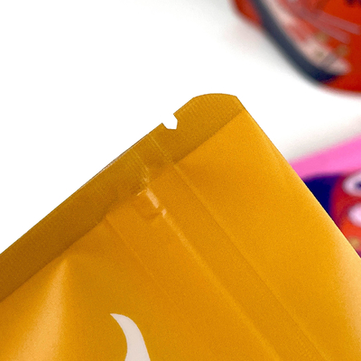 Reusable Sealed Plastic Zipper Bag Biscuit Snack Food Stand-Up Pouch Moisture-Proof Sealed Packaging Bag