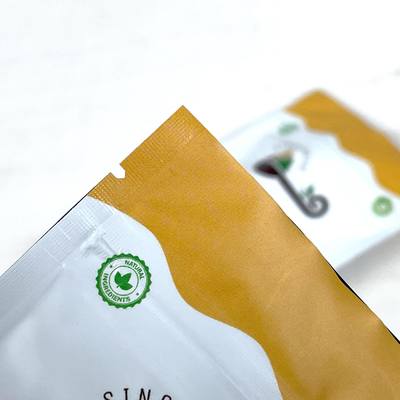 Custom Printed Stand-Up Ziplock Pouch For Food Packaging For Snack Candy Powder Nuts Dry Spice Powders Sugar