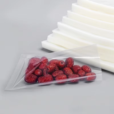Factory Direct Sales Of Custom Three-Sided Sealed Nylon Food Packaging Bags, High Transparent Vacuum Food Bags, PE Plastic Bags, 100pcs