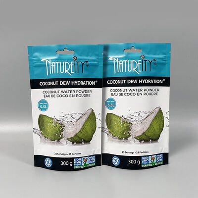 Resealable Zipper Food Packaging Bags Stand Up Pouch Custom Spice Powder Packaging Plastic Bag