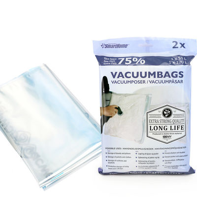 70 To 100 Microns Space Saver Bags Vacuum Storage Bags SGS