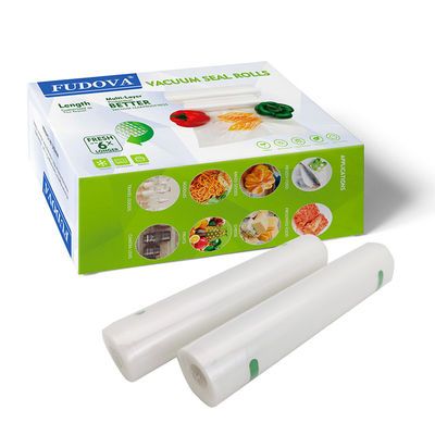 Transparent 3.5 Mil Packaging Film Rolls , Frozen Food Packaging Plastic Roll