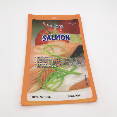 CMYK PA Vacuum Packaging Pouch , PE Plastic Pouch Food Packaging
